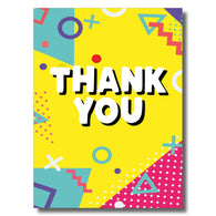 Thank You Funky ZigZag Card